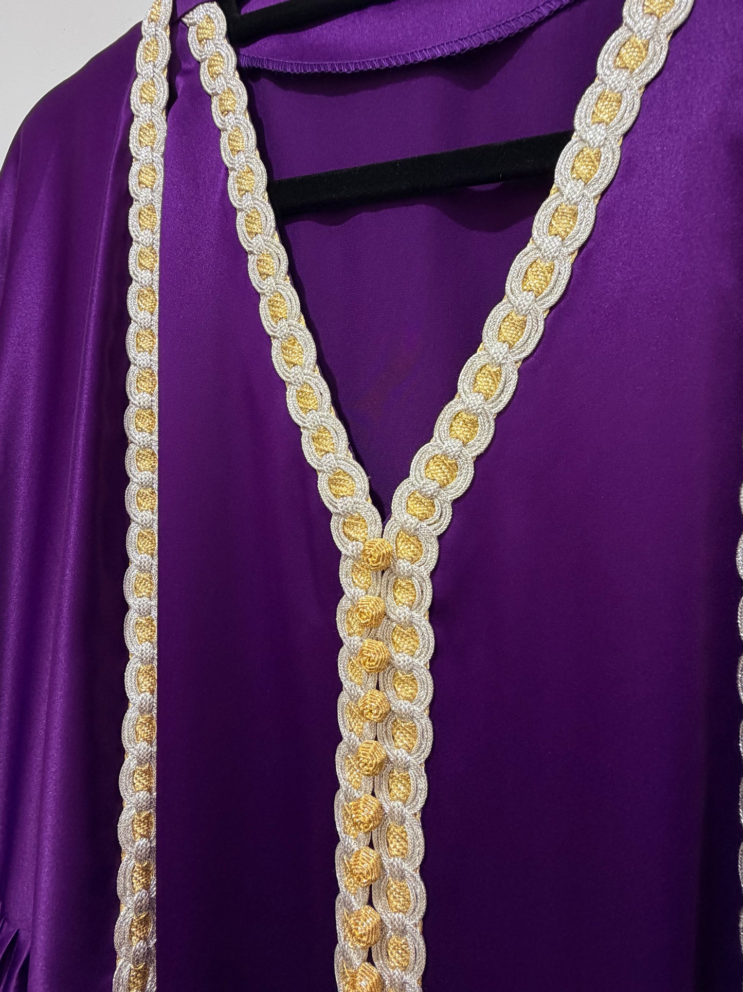 Royal Purple Moroccan Caftan