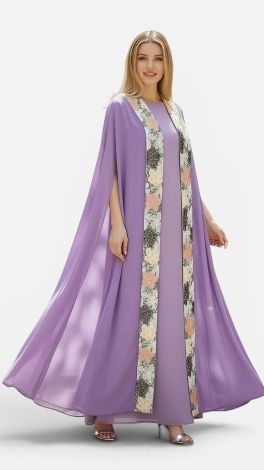 Lavender Bloom Caftan