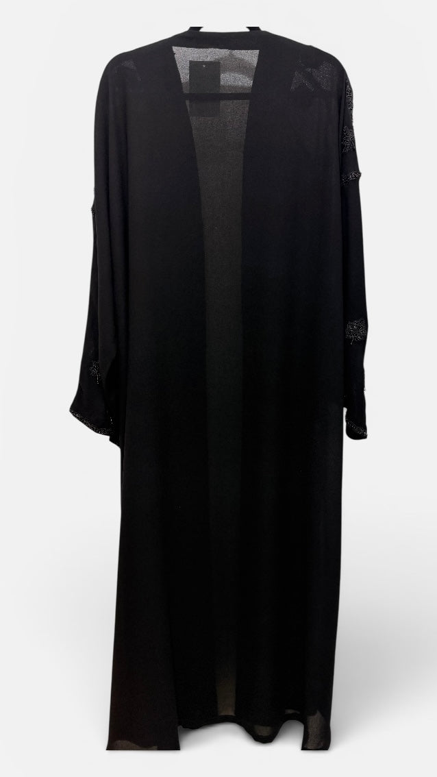 Black Beaded Abaya